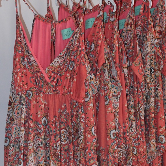 CLOSING CLOSET PERSIAN COLD SHOULDER MAXI DRESS - Picture 6 of 7